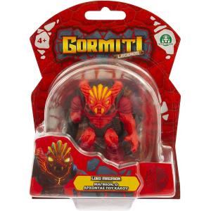 GORMITI LEGENDS - ACTION FIGURE MIX E MATCH LORD MAGMION ROSSO