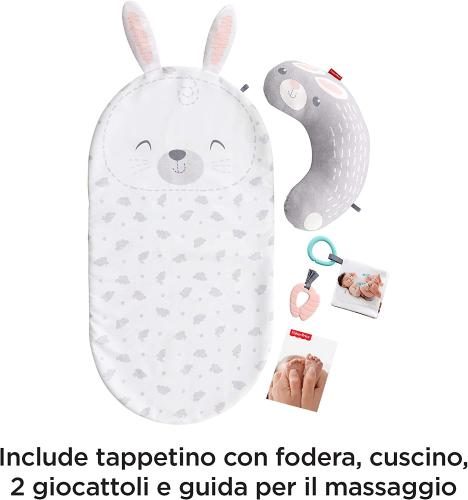 FISHER PRICE BABY BUNNY SET MASSAGGIO NEONATO