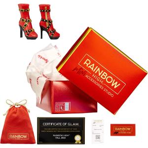 RAINBOW HIGH - MINI STUDIO SHOES INCLUDE 25+ ACCESSORI A SORPRESA