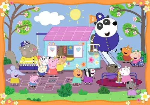 PUZZLE 24 PZ GRANDI PEPPA PIG CLUB HOUSE