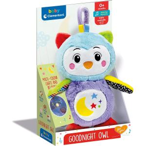 GOODNIGHT OWL PELUCHE GUFETTO SONAGLINO LUCI E SUONI