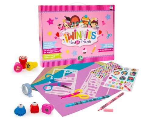 TWINNIES VALIGETTA DELUXE CON ACCESSORI CREATIVI