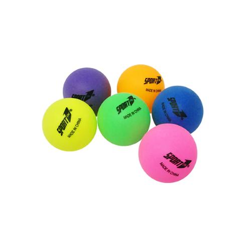 BLISTER 6 PALLINE TRAINING COLORATE 40 MM