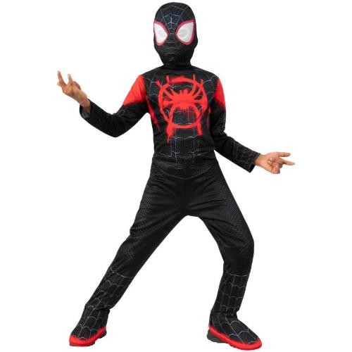 Prodotto RUB 701432 M COSTUME SPIDERMAN MILES MORALES CLASSICO BAMBINO MISURA 5 6 ANNI RUBIE S