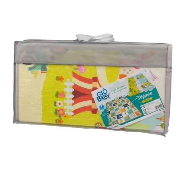 GIO' BABY - TAPPETONE PIEGHEVOLE CON SACCA 150X200 CM