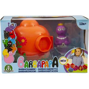 BARBAPAPA' BARBACAMERETTA MINI PLAYSET CAMERETTA ARANCIONE PERSONAGGIO BARBABELLA