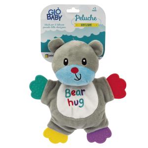 GIO' BABY - PELUCHE DENTIZIONE SONAGLINO ORSETTO