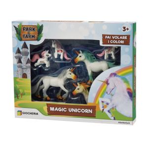 PARK&FARM - SET 6 MAGICI UNICORNI