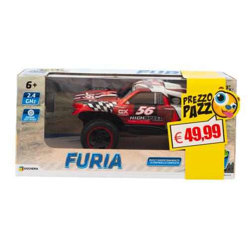 PREZZO PAZZO FAST WHEELS - AUTO FURIA BUGGY 1:12 RC DOPPIA BATTERIA