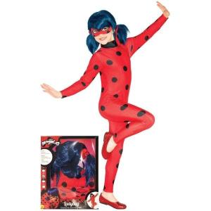 COSTUME MIRACULOUS LADYBUG IN SCATOLA TAGLIA S 3-4 ANNI UK