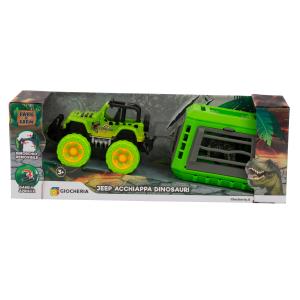 PARK&FARM - JEEP GABBIA PORTA DINOSAURO