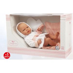 ARIAS - BEBÈ 40 CM CORPO VINILE BAGNETTO ROSA