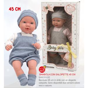 COCCOLE E BACI - BAMBOLA 45 CM 2 COLORI ASS. 65330