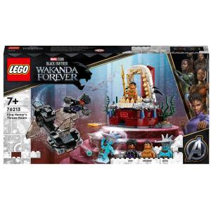 LEGO MARVEL THEATRICAL BLACK PANTHER LA STANZA DEL TRONO SI RE NAMOR