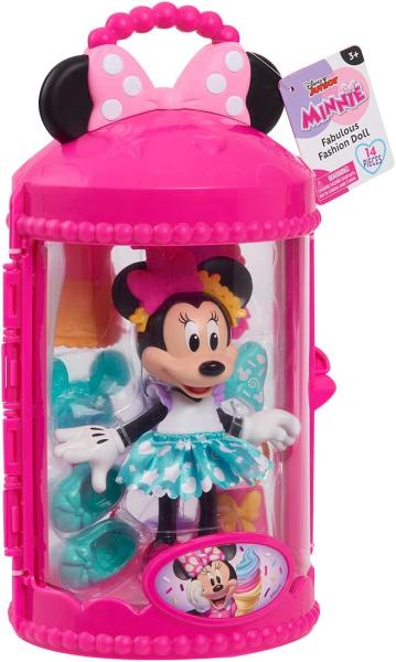 Prodotto: GPZ-MCN28000.FUCSIA - MINNIE BAMBOLA 15 CM CON ACCESSORI