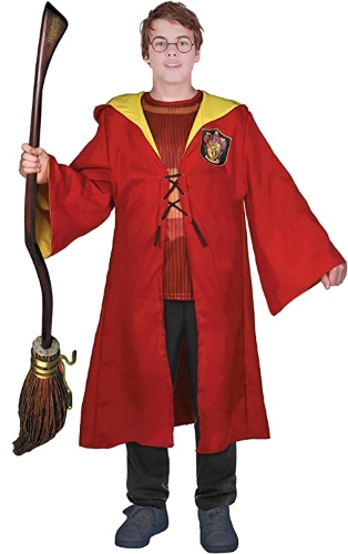 COSTUME DI HARRY POTTER QUIDDITCH MIS. 8-10 ANNI