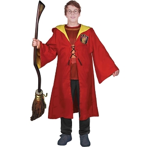 COSTUME DI HARRY POTTER QUIDDITCH MIS. 8-10 ANNI