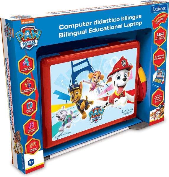 COMPUTER LEXIBOOK LAPTOP PAW PATROL 4+