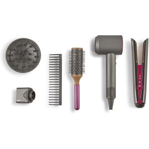 DYSON - SUPERSONIC & CORRALE DELUXE STYLING SET: ASCIUGACAPELLI E PIASTRA GIOCATTOLO 