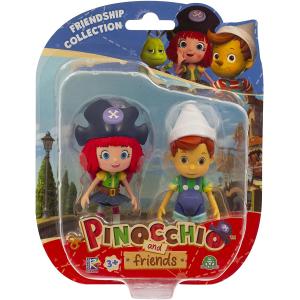 PINOCCHIO - BLISTER 2 PERSONAGGI CON ACCESSORI