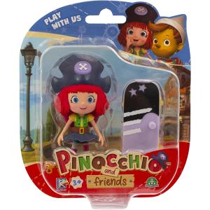 PINOCCHIO - BLISTER SINGOLO PERSONAGGI CON ACCESSORI FREEDA CON SKATE