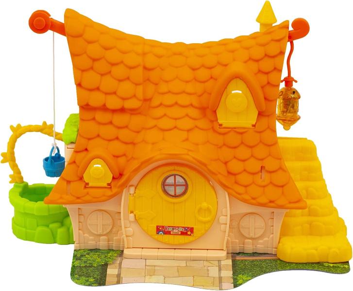 PINOCCHIO - CASA DI GEPPETTO CON 2 PERSONAGGI