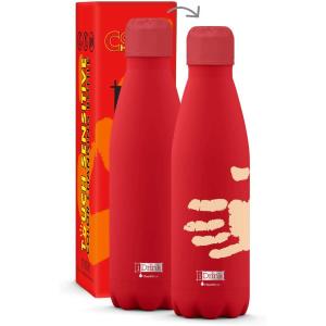 BORRACCIA BOTTIGLIA TERMICA 500 ML COLOR CHANGE I-DRINK ROSSO