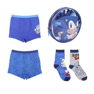 SET BOXER E CALZINI 4 PZ SONIC MIS. 10/12 ANNI