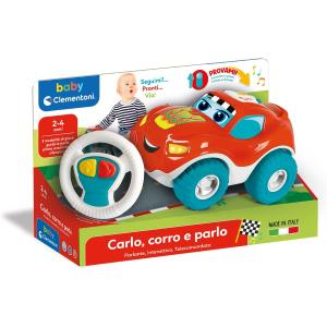 MACCHININA RC - CARLO, CORRO E PARLO - PARLANTE, INTERATTIVO, TELECOMANDATO