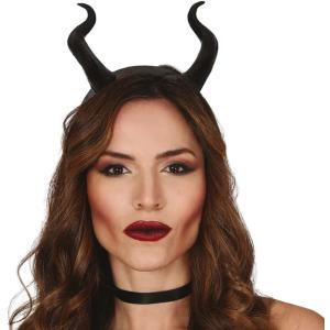 CORNA DI DEMONIO NERE MALEFICA