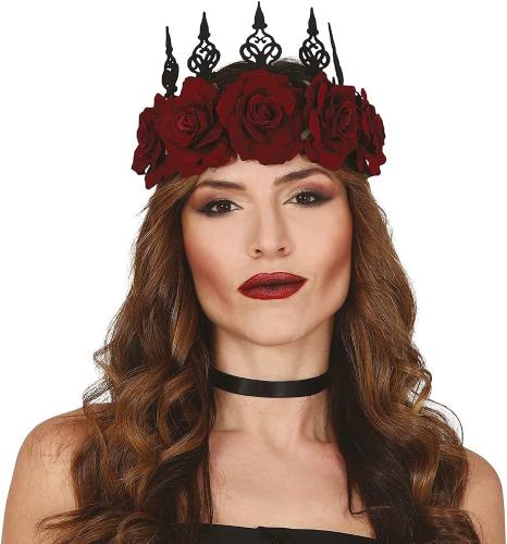 CORONA REGINA FIORI TIARA