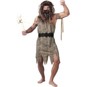 COSTUME CAVERNICOLO TROGLODITA PRIMITIVO TAGLIA L 52-54