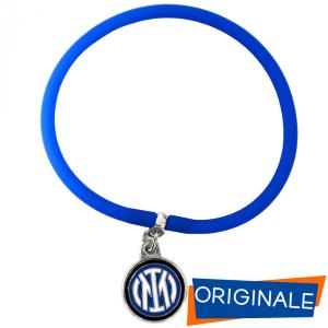 BRACCIALE BLU CON CIONDOLO INTER 