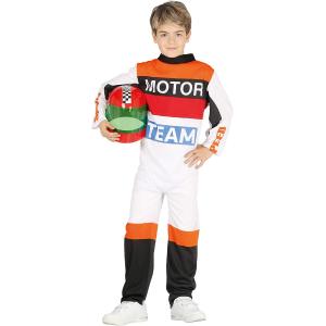COSTUME PILOTA MOTO MOTOCICLISTA TAGLIA 10-12 ANNI