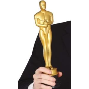 PREMIO CINEMA ORO OSCAR 32 CM STATUETTA