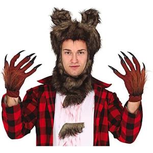 GUANTI UOMO LUPO MANNARO CON ARTIGLI