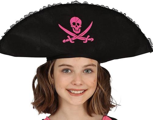 costume pirata bambina 7-9 anni