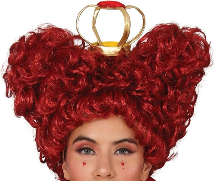 COSTUME DAMA REGINA DI CUORI TAGLIA S 36-38