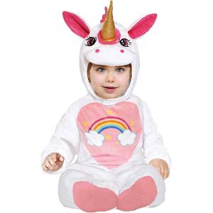COSTUME BABY UNICORNO PILE TAGLIA 12-18 MESI