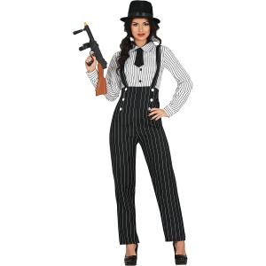 COSTUME GANGSTER MAFIOSA TAGLIA M 38-40