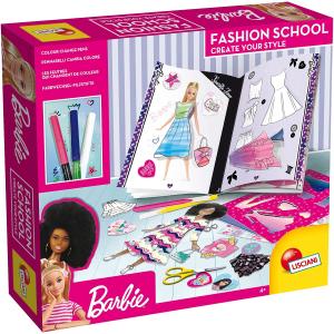 BARBIE FASHION SCHOOL CREA IL TUO STILE CON PENNARELLI MAGICI CAMBIA COLORE