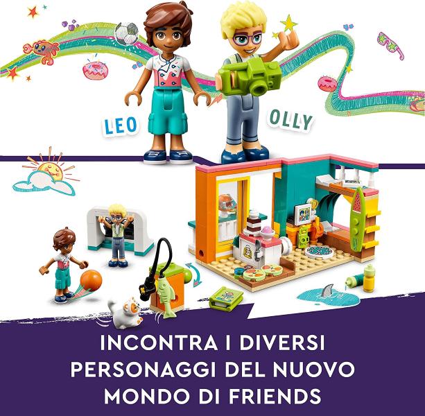 LEGO FRIENDS - LA CAMERETTA DI LEO