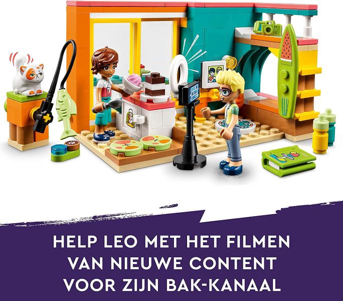 LEGO FRIENDS - LA CAMERETTA DI LEO