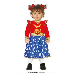 COSTUME WONDER BABY STAR HEROIN 12-18 MESI SUPEREROINA