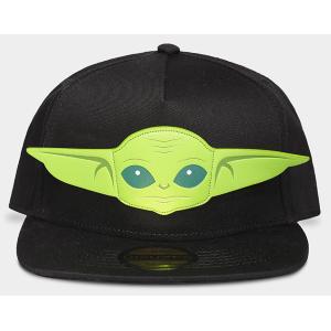 CAPPELLO BERRETTO BOY STAR WARS THE MANDALORIAN THE CHILD NERO