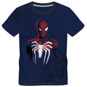 T-SHIRT UOMO MANICA CORTA SPIDERMAN ACID WASH TAGLIA M