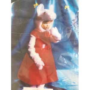 COSTUME MAIALINA PEPPA MIS. 6-7 ANNI