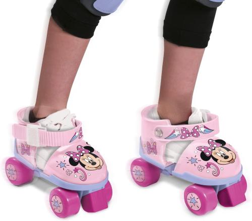 SET PATTINI ROLLER SKATE E PROTEZIONI MINNIE REGOLABILE 22-29