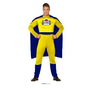 COSTUME SUPEREROE PASTIS MAN ADULTO TAGLIA 48-50 (M)