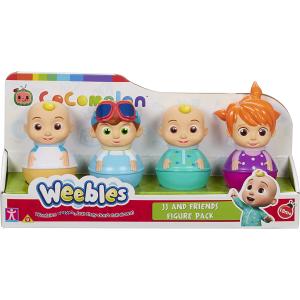 COCOMELON WEEBLES 4 PERSONAGGI DONDOLANTI: JJ E AMICI